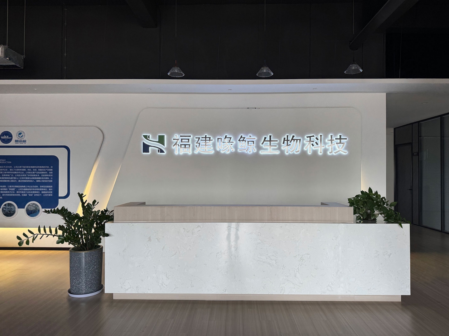 辦公場景前臺展示